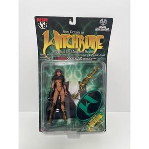 1998 Top Cow / Moore Action - Sara Pezzini as Golden Witchblade Figure, NEW